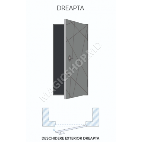 Usa exterior DT 51 Optim (2050x960x70mm)